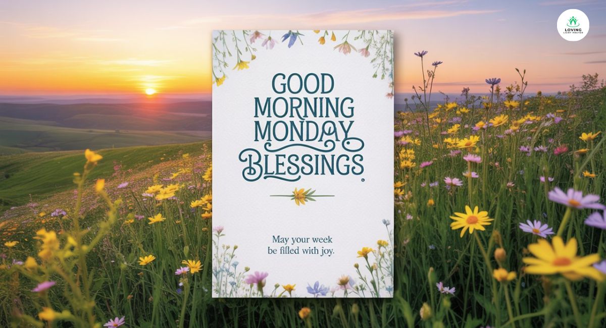Good Morning Monday Blessings